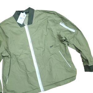 Nike Sportswear Unlined Men's Bomber Jacket Green Size 2x